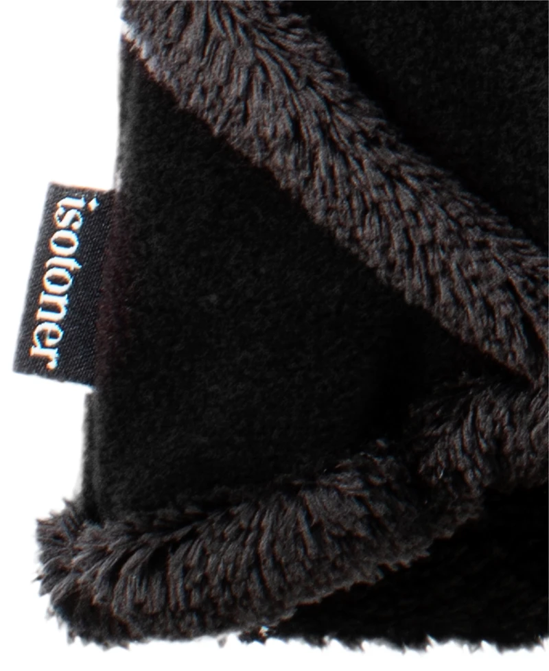 Isotoner Signature Women's Stretch Fleece Overlap Water-Repellent Gloves