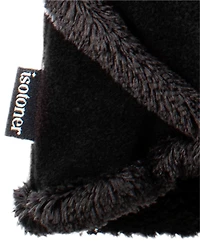 Isotoner Signature Women's Stretch Fleece Overlap Water-Repellent Gloves