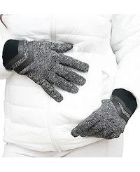 Isotoner Signature Women's Rib-Knit Fleece-Lined Gloves