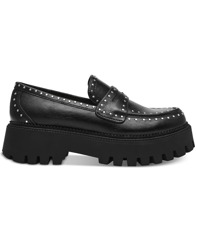 Dv Dolce Vita Women's Landun Lug Sole Platform Loafers
