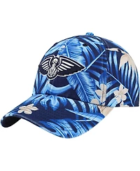 '47 Brand Men's Navy New Orleans Pelicans Tropicalia Floral Clean Up Adjustable Hat