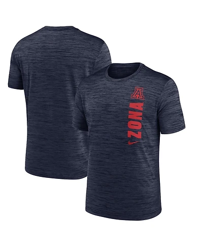 Nike Men's Navy Arizona Wildcats 2024 Sideline Velocity Performance T-Shirt