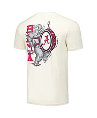 Image One Men's and Women's Cream Alabama Crimson Tide Hyper Local Vintage-like Bama Band T-Shirt