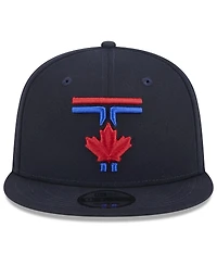 New Era Men's Navy Toronto Blue Jays 2024 City Connect 9FIFTY Snapback Hat