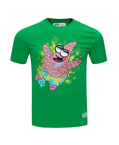 Freeze Max Men's Kelly Green SpongeBob SquarePants Krustypants Patrick Star T-Shirt