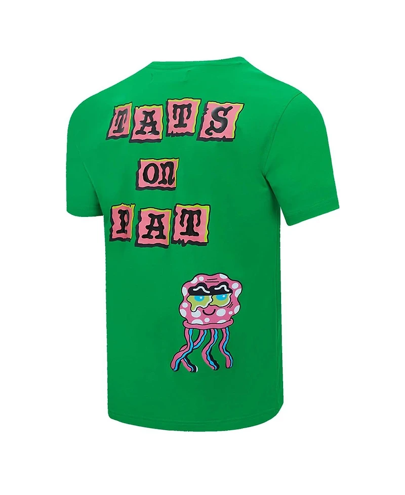 Freeze Max Men's Kelly Green SpongeBob SquarePants Krustypants Patrick Star T-Shirt