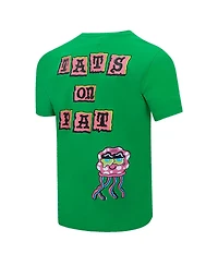 Freeze Max Men's Kelly Green SpongeBob SquarePants Krustypants Patrick Star T-Shirt