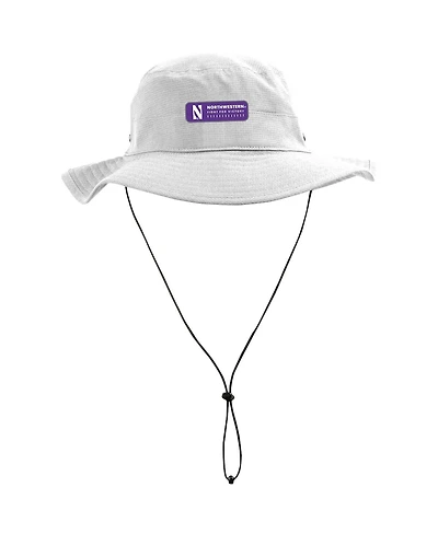Under Armour Men's White Northwestern Wildcats Performance Boonie Bucket Hat