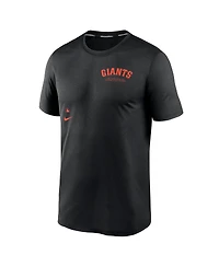 Nike Men's San Francisco Giants Authentic Collection Early Work Tri-Blend Performance T-Shirt