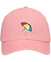 Ahead Men's Light Pink Arnold Palmer Pixel Umbrella Adjustable Hat