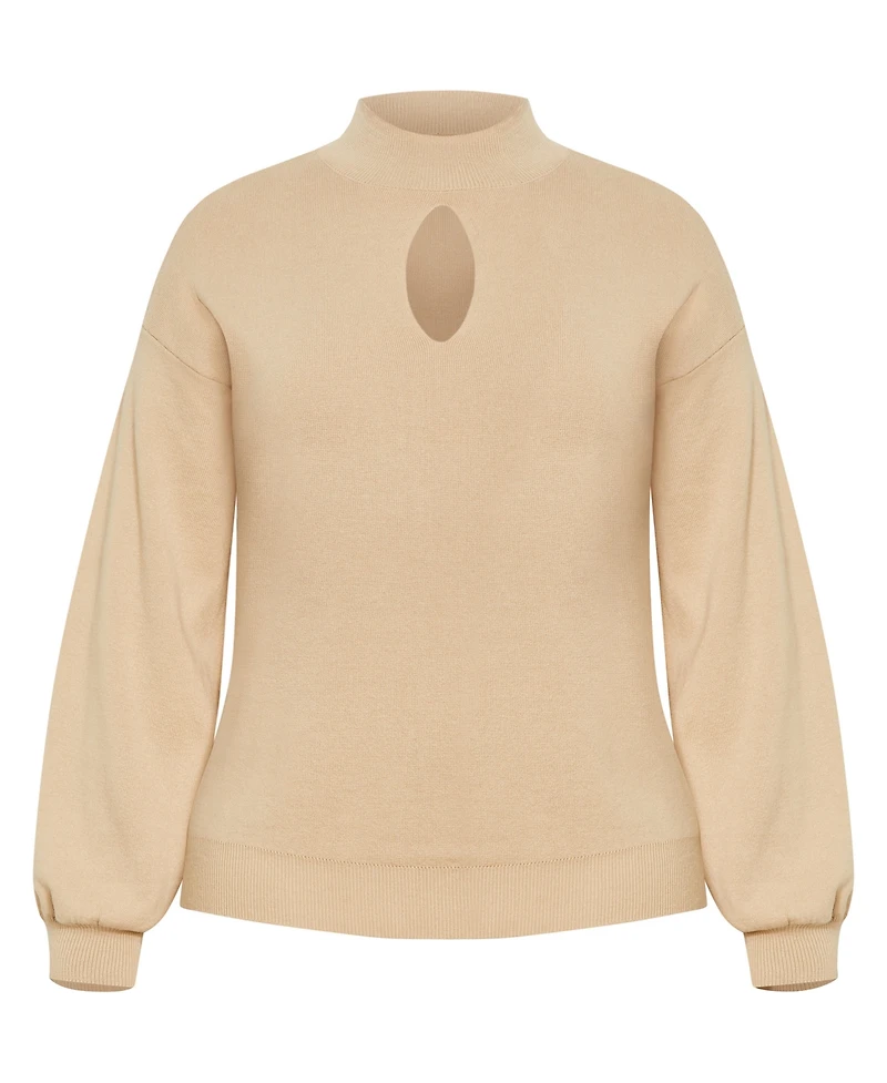 City Chic Plus Size Evelyn Sweater