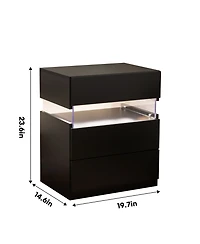 Streamdale reamy Led Nightstand Illuminate Your Nights & Decor Your Room