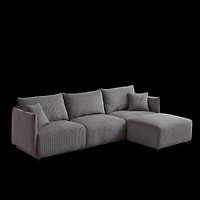 Versatile Comfort Modern & Customizable Modular Corduroy Sofa
