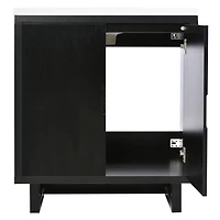 Streamdale Premium Solid Wood Bathroom Vanity (30")
