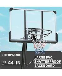 Streamdale Professional Basketball System Durable, Adjustable, Indoor/Outdoor