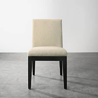 Streamdale Furniture Rocco Contemporary Solid Wood Dining Chairs, Set of 2, Beige