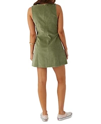 O'Neill Juniors' Poppy Sleeveless Corduroy Mini Dress