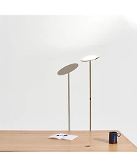 Sky 63" Super Bright Led Torchiere Modern Floor Lamp with Adjustable Head