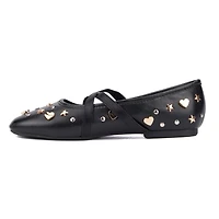 Olivia Miller Girls Atomic Vibe Ballet Flat