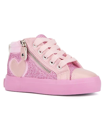 Olivia Miller Big Girls Heart Sneaker