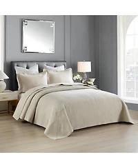 MarCielo 3 Pcs 100% Cotton Oversized Bedspread Quilt Set Tm -King