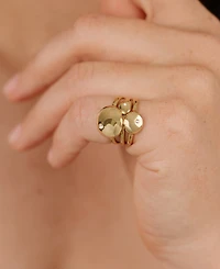 Ettika Polished Stacking Pebble Ring Set