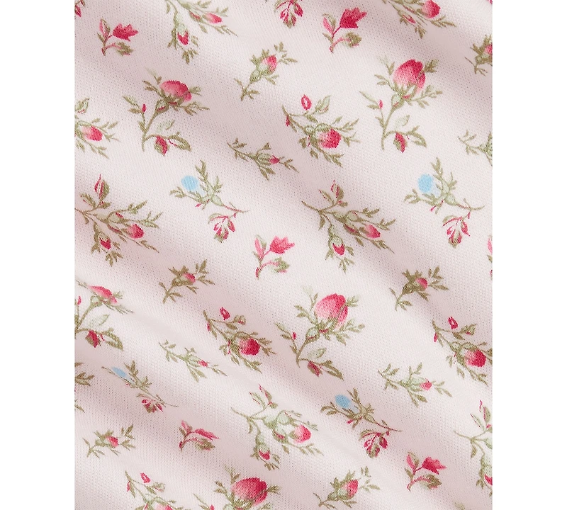 Polo Ralph Lauren Baby Girl Ruffled Floral Top & Pant Set