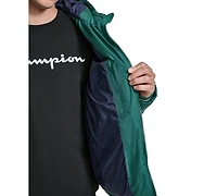 Champion Men's Quilted Full-Zip Hooded Puffer Jacket