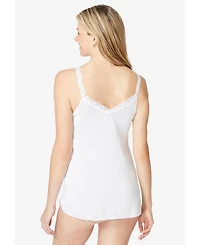 Comfort Choice Women's Lace Trim Camisole