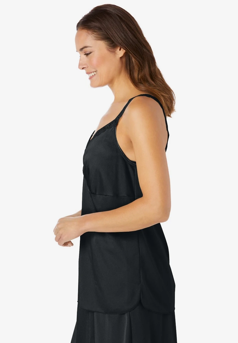 Comfort Choice Women's Lace Trim Camisole