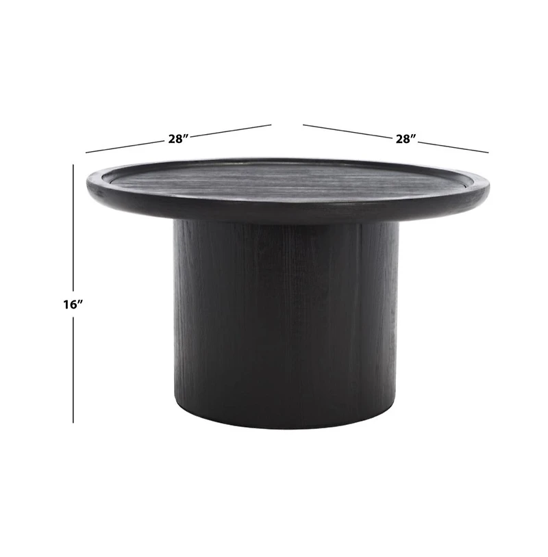 Safavieh Devin Round Pedestal Coffee Table