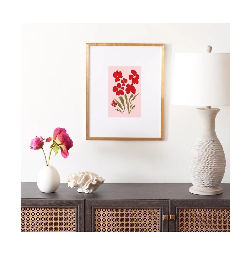 Pansy Passion Framed Wall Art