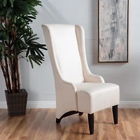 Streamdale Elegantly Designed Contemporary Wingback Upholstered Dining Chair
