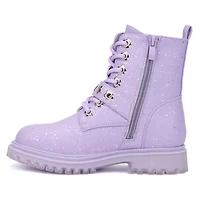Olivia Miller Little Girls Star Bright Combat Boots