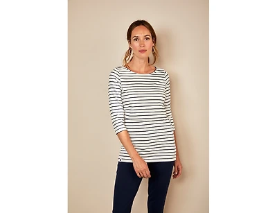 Bshirt Maternity 3/4th Sleeve Nursing Top