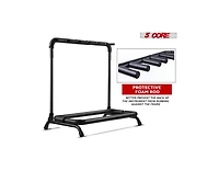 5 Core Guitar Rack Stand Heavy Duty 5 Guitars Holder Universal Multi Storage for Band Stage Acoustic Electric and Bass Soporte Para Guitarra- GRack 5N