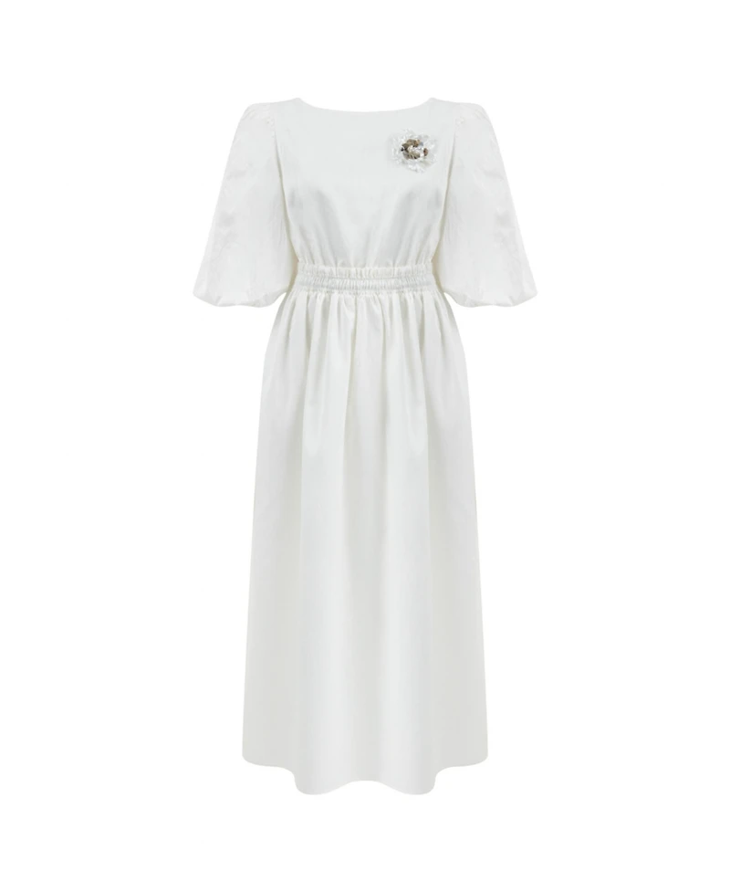 Nocturne Women's Balloon Sleeve Maxi Dress