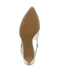 LifeStride Women's Aire T-Strap Dress Slingback Pumps