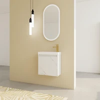 Compact Wall-Mounted Vanity Modern & Space-Saving Bathroom Cabinet
