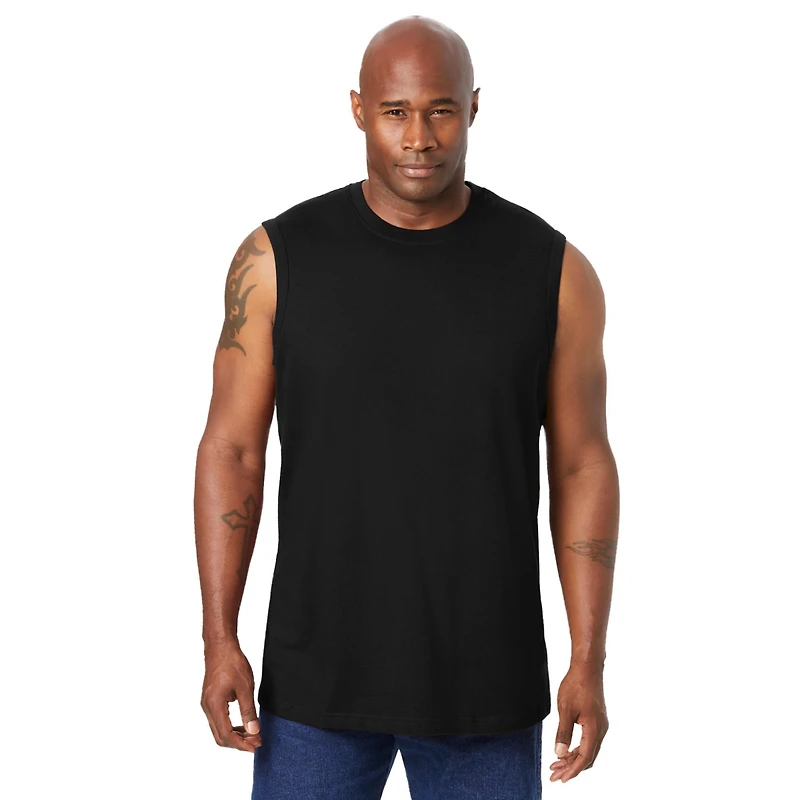 KingSize Tall Shrink-Less Lightweight Muscle T-Shirt
