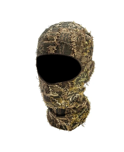 Muk Luks Men's Quietwear Camo Grass 1-hole Mask/One Size Fits Most, Camo Grass, One Size