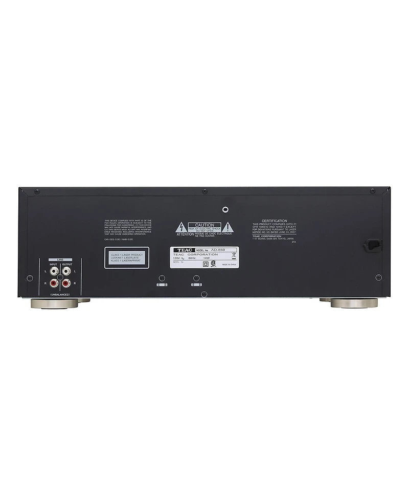 Teac Ad-850-se Cassette Deck & Cd Player with Microphone Input & Digital Recording