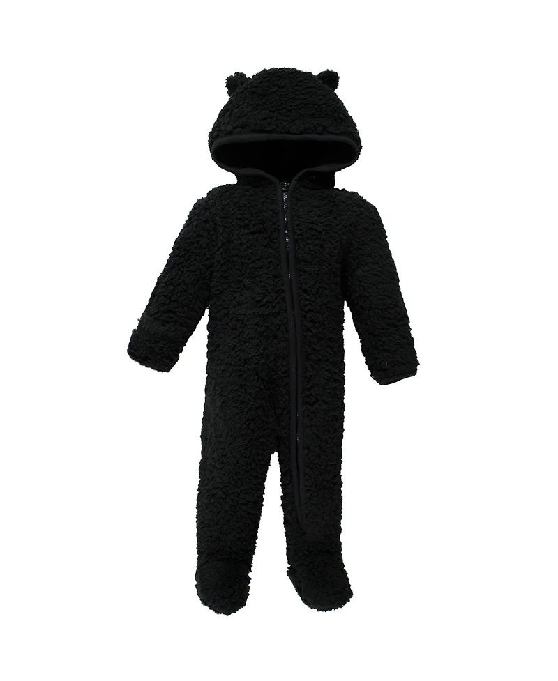 Hudson Baby Boys Unisex Sherpa Sleep and Play