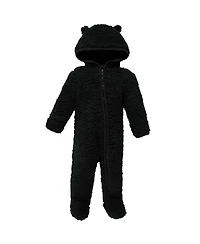 Hudson Baby Boys Unisex Sherpa Sleep and Play