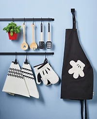 Disney Cotton 5-Piece Oven Mitt Set,White