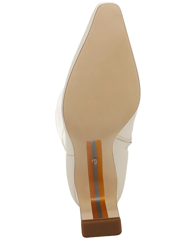 Sam Edelman Sylvia Snip-Toe Knee-High Dress Boots