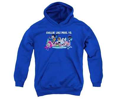 Teen Titans Go Youth Like Pros Yo Pull Over Hoodie / Hooded Sweatshirt