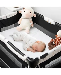 Tri-fold Pack and Play Mattress Topper 38" x 26" Mattress