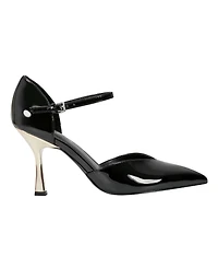 Marc Fisher Women's Haben Two-Piece Tapered Heel Pumps