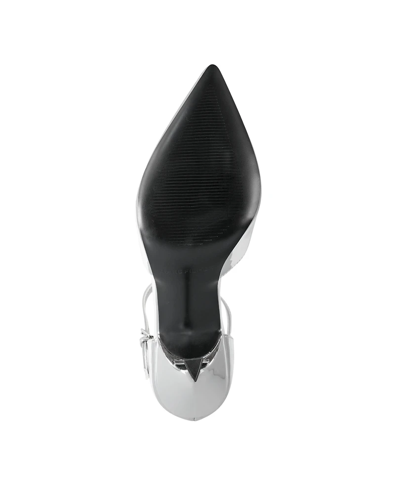 Marc Fisher Women's Haben Two-Piece Tapered Heel Pumps